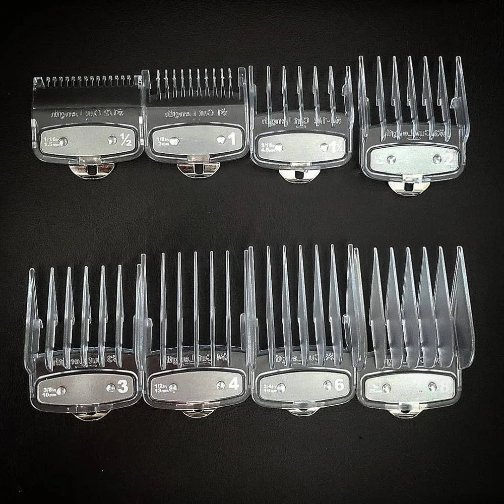 Professional Hair Clipper Limit Guide Comb For Wahl Trimmer Universal Cutting Guide Comb Haircut Tools Hair Clipper Limit Comb