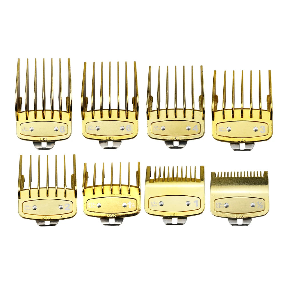 Professional Hair Clipper Limit Guide Comb For Wahl Trimmer Universal Cutting Guide Comb Haircut Tools Hair Clipper Limit Comb