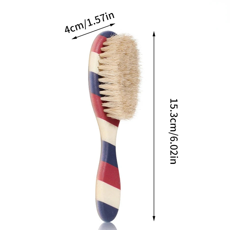Wild Boar Bristles Material Dual-Purpose Beard Brush Shaving Set Barber Shop Perfessional Tools Reduce Frizz Shaving Brush