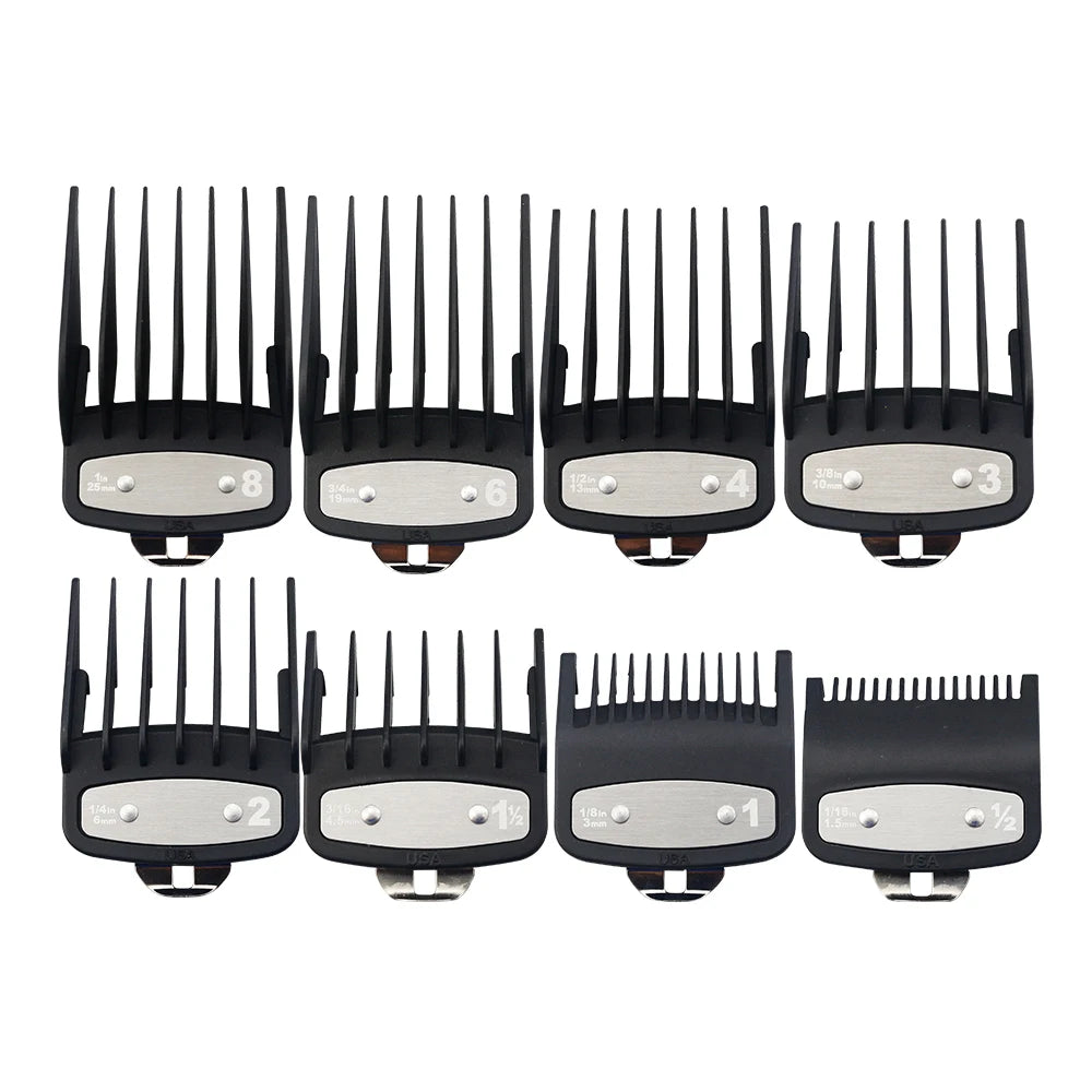 Professional Hair Clipper Limit Guide Comb For Wahl Trimmer Universal Cutting Guide Comb Haircut Tools Hair Clipper Limit Comb