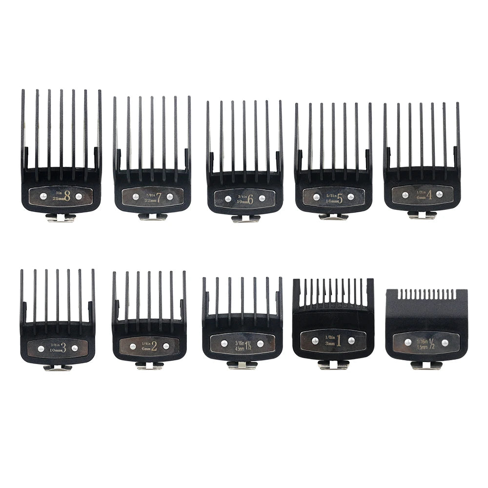 Professional Hair Clipper Limit Guide Comb For Wahl Trimmer Universal Cutting Guide Comb Haircut Tools Hair Clipper Limit Comb