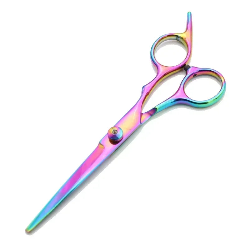 Professional Hair Cutting Scissors, Home Hair Cutting Barber/Salon Thinning Shears, Stainless Steel Hairdressing Black Golden